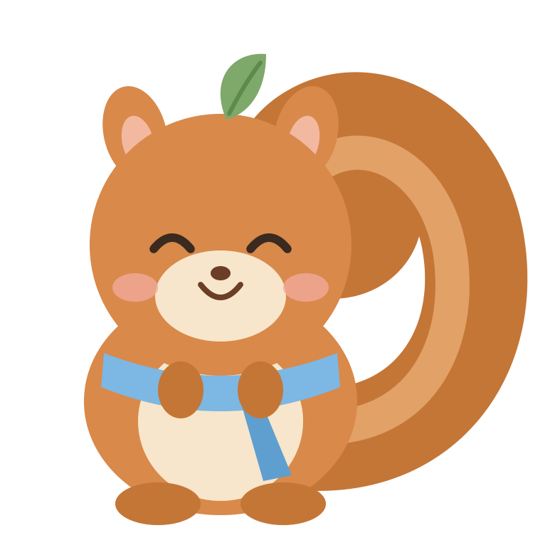 にっこり笑うそら