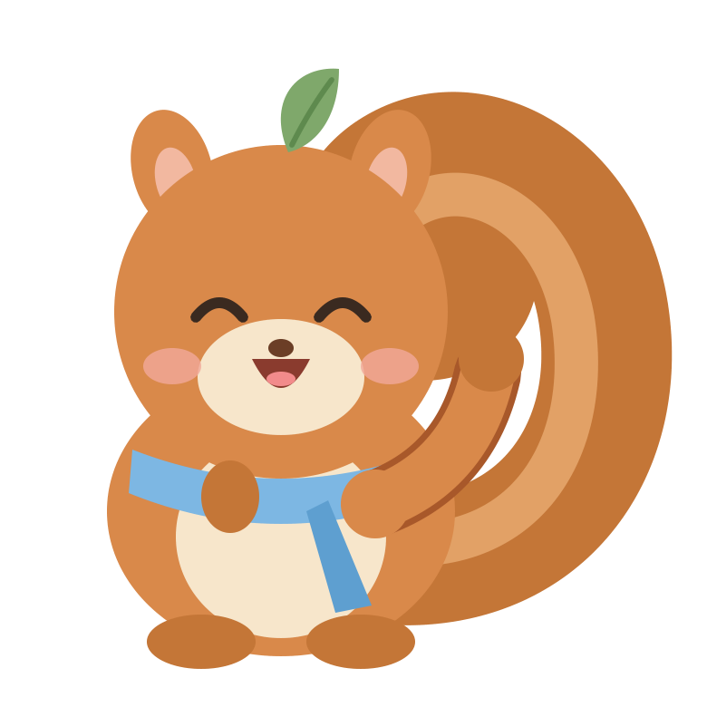 Hibiのキャラクター、リスのそら